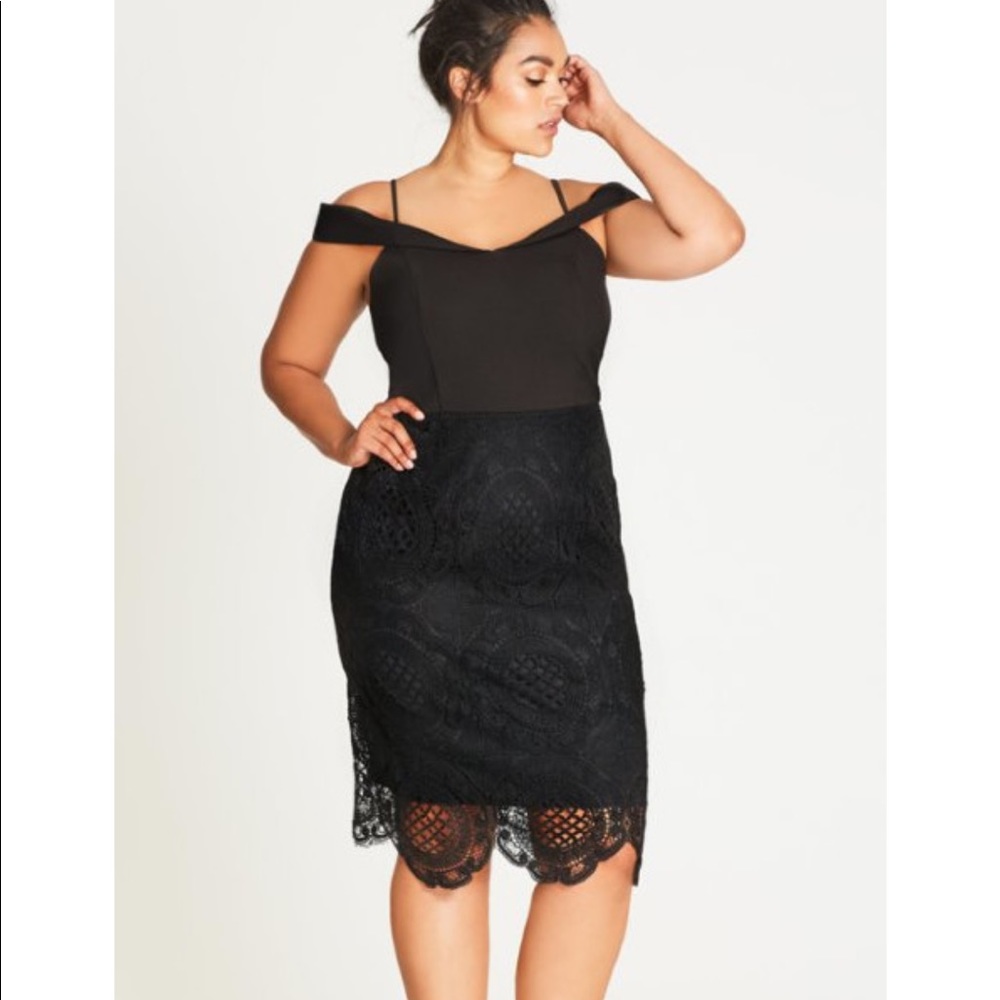 NWT City Chic Pick Me Up Sheath Dress